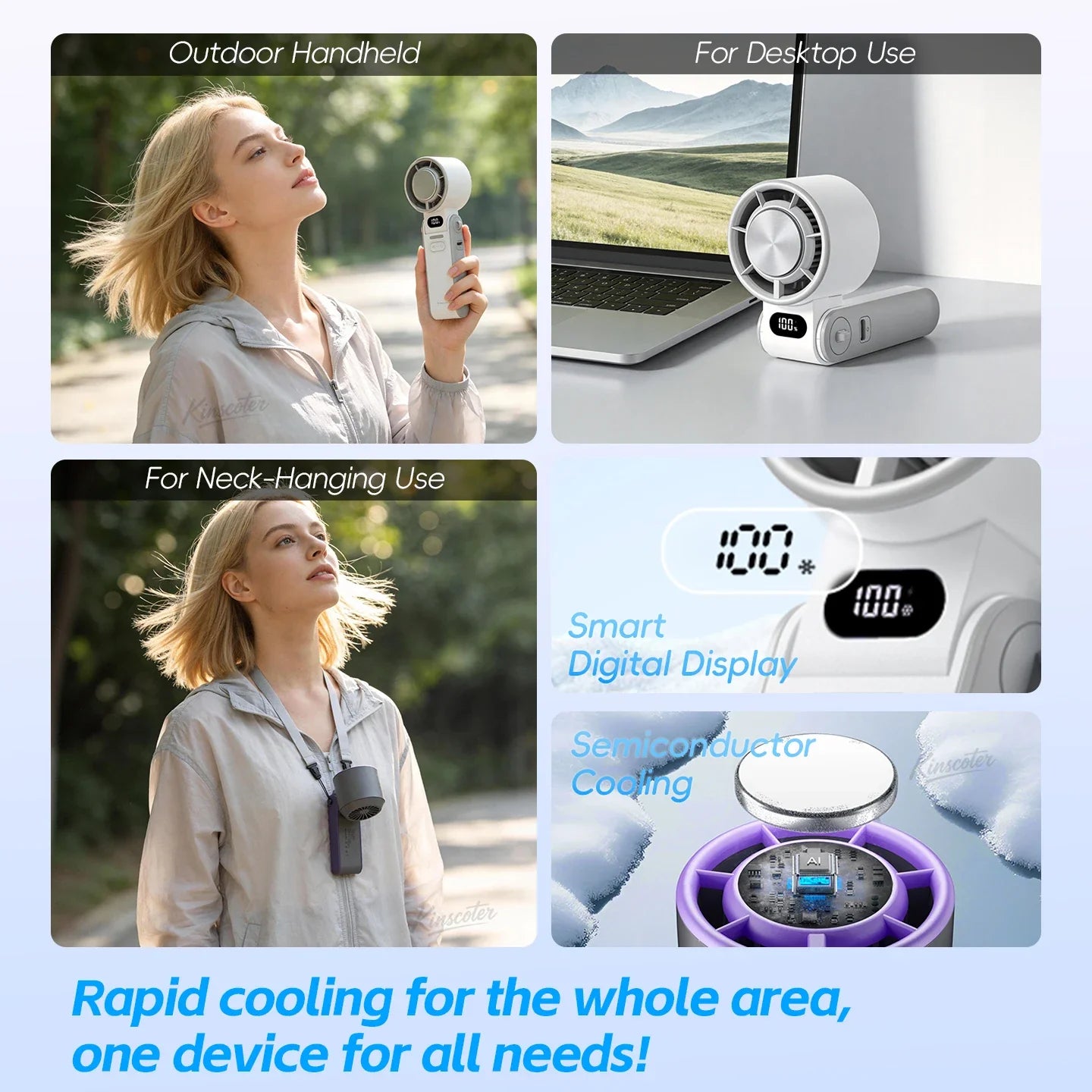 ArcticFlow™ Portable Cooling Fan