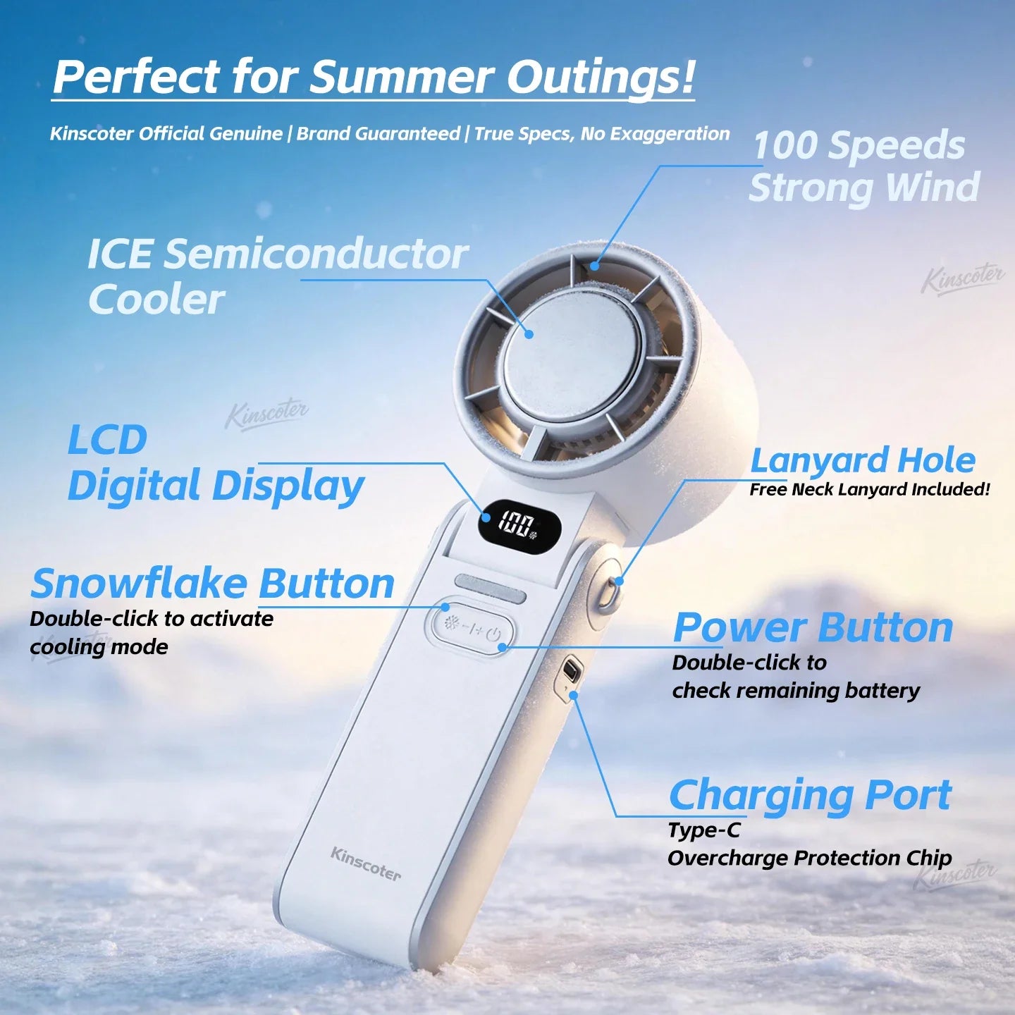 ArcticFlow™ Portable Cooling Fan